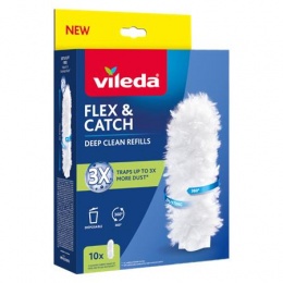 Portörlő utántöltő, 10 db, VILEDA "Flex&Catch"